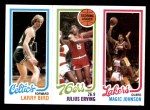 34 / 174 / 139 Larry Bird / Julius Erving / Magic Johnson 
