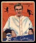 #12 Carl Hubbell 