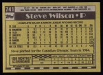 1990 Topps #741 Steve Wilson<br />B90T-D 741<br /><a class='button AddToCart' data-ajax='true' data-ajax-mode='replace' data-ajax-update='#cart-info' href='/AddToCart?itemId=3320084&quantity=1&type=0'>Add To Cart</a>
