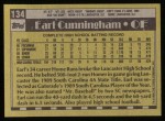 1990 Topps #134  -  Earl Cunningham #1 Draft Pick<br />B90T-G 134<br /><a class='button AddToCart' data-ajax='true' data-ajax-mode='replace' data-ajax-update='#cart-info' href='/AddToCart?itemId=3321968&quantity=1&type=0'>Add To Cart</a>