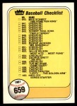 #659 Checklist  