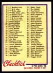 #119 Checklist 1-121  