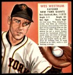 #26 Wes Westrum No Tab 