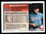 1994 Topps #551 Jack Armstrong<br />B94T-G 551<br /><a class='button AddToCart' data-ajax='true' data-ajax-mode='replace' data-ajax-update='#cart-info' href='/AddToCart?itemId=3601624&quantity=1&type=0'>Add To Cart</a>