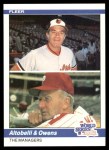 #643 The World Series Managers Joe Altobelli / Paul Owens 