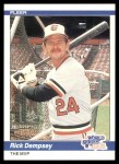 #644 The World Series MVP Rick Dempsey 