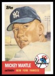 #60 1952 Topps REPRINT Mickey Mantle 