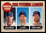 #10 AL Pitching Leaders Corey Kluber / J.A. Happ / Rick Porcello 