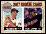 #29 Indians Rookies Adam Plutko / Perci Garner 