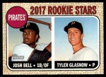 #36 Pirates Rookies Josh Bell / Tyler Glasnow 