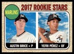 #42 Marlins Rookies Austin Brice / Yefri Perez 