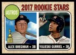 #113 Astros Rookies Alex Bregman / Yulieski Gurriel 