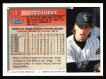 1994 Topps #18 Greg W. Harris<br />B94T-H 18<br /><a class='button AddToCart' data-ajax='true' data-ajax-mode='replace' data-ajax-update='#cart-info' href='/AddToCart?itemId=3636611&quantity=1&type=0'>Add To Cart</a>