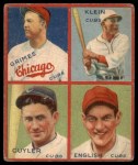 Kiki Cuyler / Chuck Klein / Woody English / Burleigh Grimes 