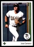 #659 AL MVP Jose Canseco 