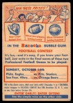 Contest Card Oct 14 - Eagles vs. Steelers  