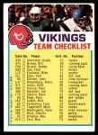 1973 Topps Checklist  Vikings<br />F73C 04 5118<br /><a class='button AddToCart' data-ajax='true' data-ajax-mode='replace' data-ajax-update='#cart-info' href='/AddToCart?itemId=3735096&quantity=1&type=0'>Add To Cart</a>