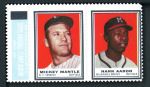 Mickey Mantle / Hank Aaron 