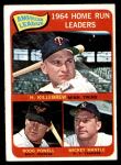 #3 AL HR Leaders Mickey Mantle / Harmon Killebrew / Boog Powell 
