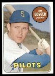 #482 Jim Gosger Name in White 