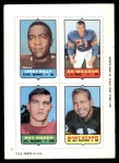 Leroy Kelly / Ed Meador / Ray Ogden / Bart Starr 