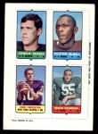Charlie Durkee / Clifton McNeil / Fran Tarkenton / Maxie Baughan 