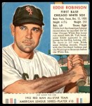 #18 Eddie Robinson With Tab 