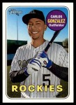 #412 Carlos Gonzalez 