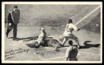 Sewell waits for ball while Clift scores  