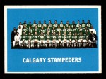 #20 Calgary Stampeders Team 