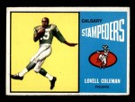 #11 Lovell Coleman 