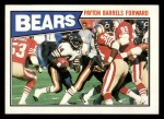 #43 Bears Leaders Walter Payton / Willie Gault / Mike Richardson / Richard Dent / Gary Fencik / Mike Singletary 