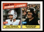 #230 Scoring Leaders Tony Franklin / Kevin Butler 