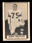 #9 Norm Fieldgate 