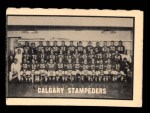 #37 Calgary Stampeders Team  