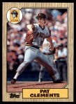 1987 Topps #16 Pat Clements<br />B87T-L 16<br /><a class='button AddToCart' data-ajax='true' data-ajax-mode='replace' data-ajax-update='#cart-info' href='/AddToCart?itemId=4203509&quantity=1&type=0'>Add To Cart</a>