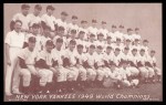 1949 Yankees Team  
