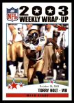 #298 Weekly Wrap-Up Torry Holt 