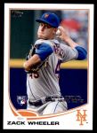#220 Rookie Debut Zack Wheeler 