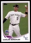 #227 All-Star Carlos Gonzalez 
