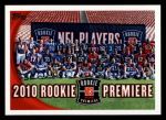 #412 2010 Rookie Premiere  