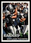 #439 Raiders Team Chaz Schilens 