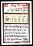 1994 Topps #745  -  Jay Powell Draft Pick<br />B94T-J 745<br /><a class='button AddToCart' data-ajax='true' data-ajax-mode='replace' data-ajax-update='#cart-info' href='/AddToCart?itemId=4316742&quantity=1&type=0'>Add To Cart</a>