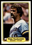 #156 Pete Vuckovich 