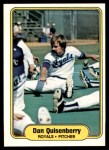 #422 Dan Quisenberry 