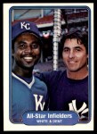 #629 All Star Infielders Frank White / Bucky Dent 