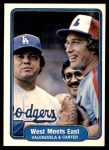 #635 West Meets East Fernando Valenzuela / Gary Carter 