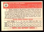 1952 Topps REPRINT #164 Walt Dubiel<br />BT52-AI 164<br /><a class='button AddToCart' data-ajax='true' data-ajax-mode='replace' data-ajax-update='#cart-info' href='/AddToCart?itemId=4341743&quantity=1&type=0'>Add To Cart</a>