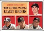 #42 AL Batting Leaders Joe Mauer / Ichiro Suzuki / Derek Jeter / Miguel Cabrera 