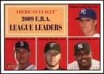 #46 AL ERA Leaders Zack Greinke / Felix Hernandez / Roy Halladay / C.C. Sabathia 